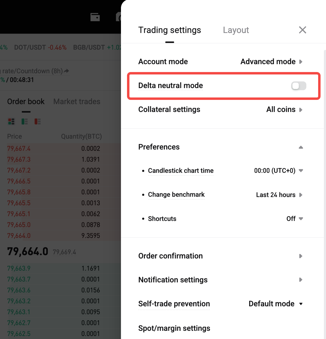 How Does Delta-Neutral Mode Work in the Unified Trading Account?