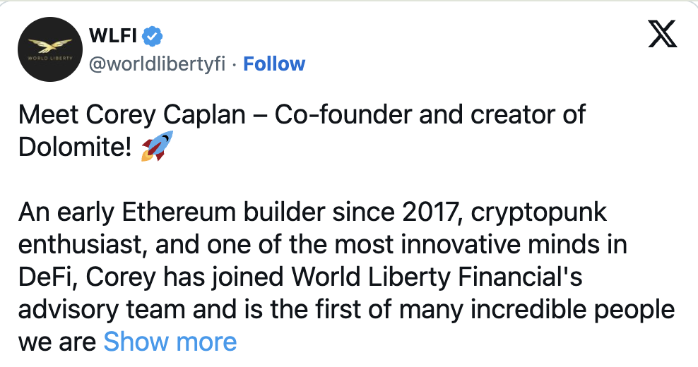 Dolomite Crypto (DOLO): Is a Massive DOLO Crypto Price Surge Coming After WLFI’s Launch? image 1