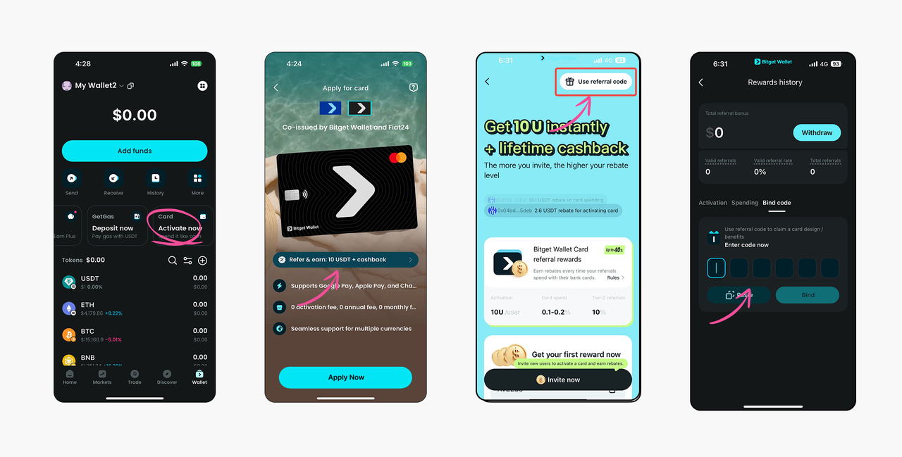 How to Get Your Personalized Bitget Wallet Card image 2