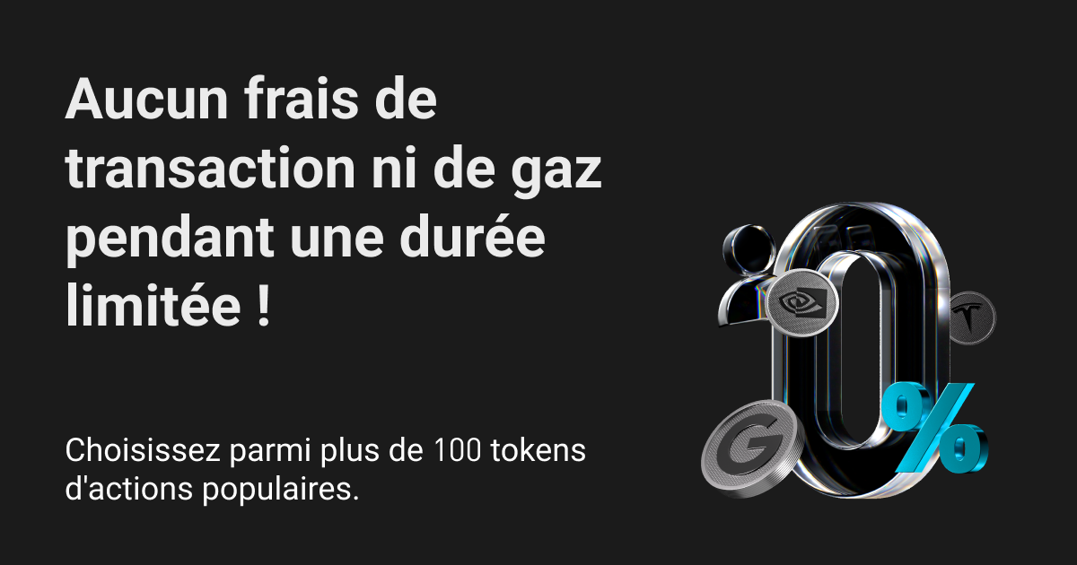 Le trading de tokens d'actions sans frais Bitget est disponible pour une durée limitée ! image 0