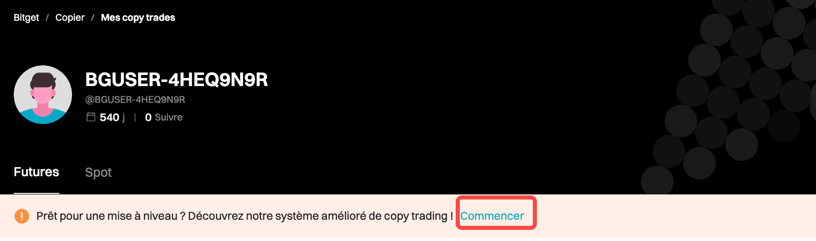 Vue d'ensemble de la mise à niveau du Copy Trading Futures de Bitget image 0