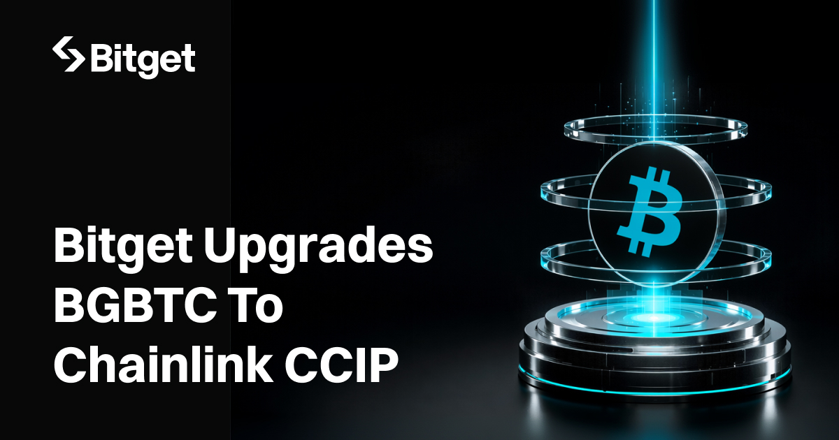 Bitget Upgrades BGBTC To Chainlink CCIP as Bitcoin Enters the Era of Active Yield