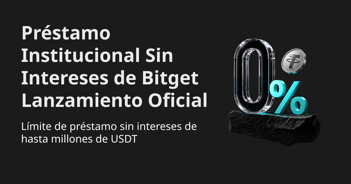Programa de préstamos sin intereses de Bitget