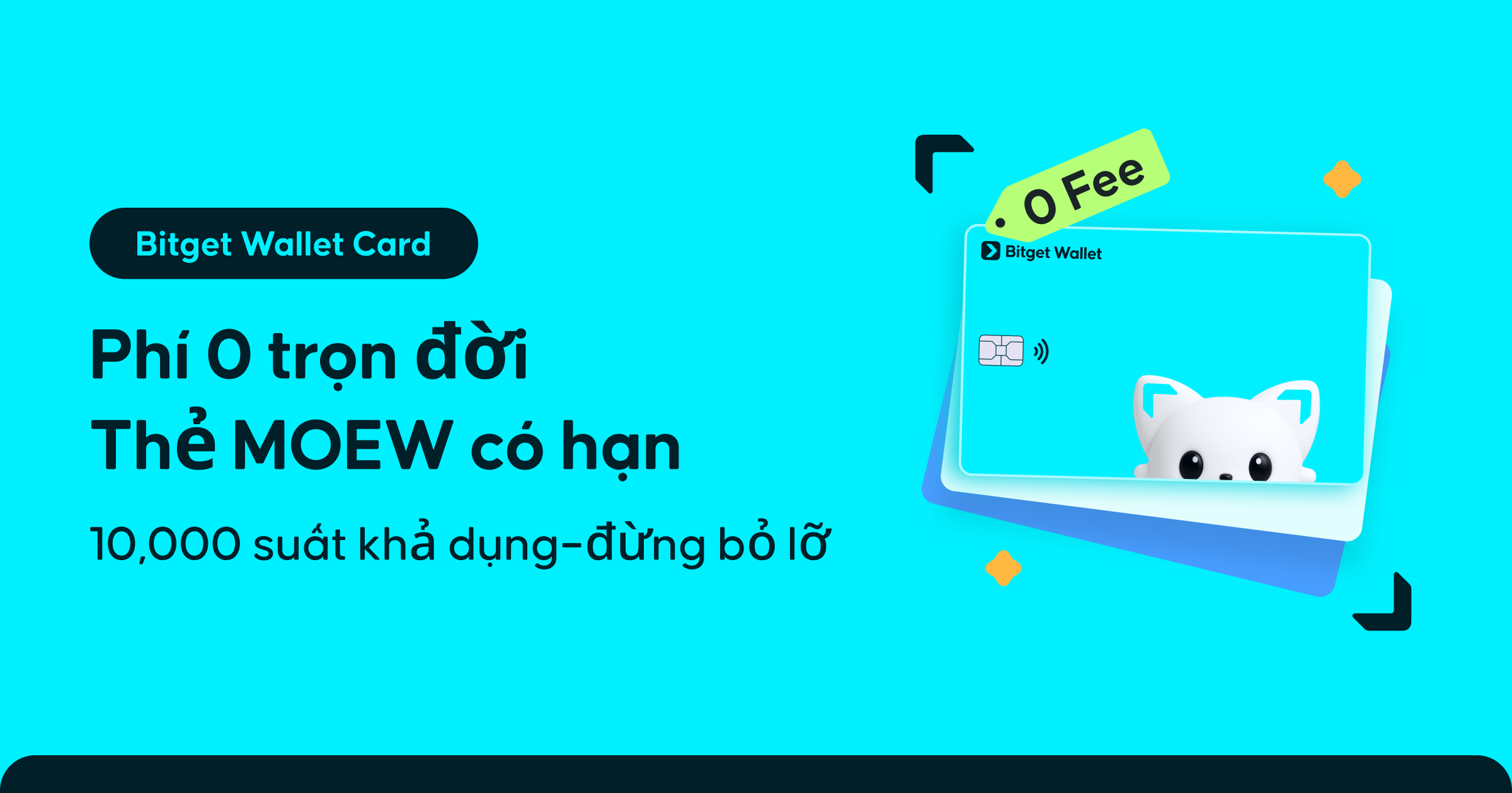 Bitget Wallet Card Zero Fees