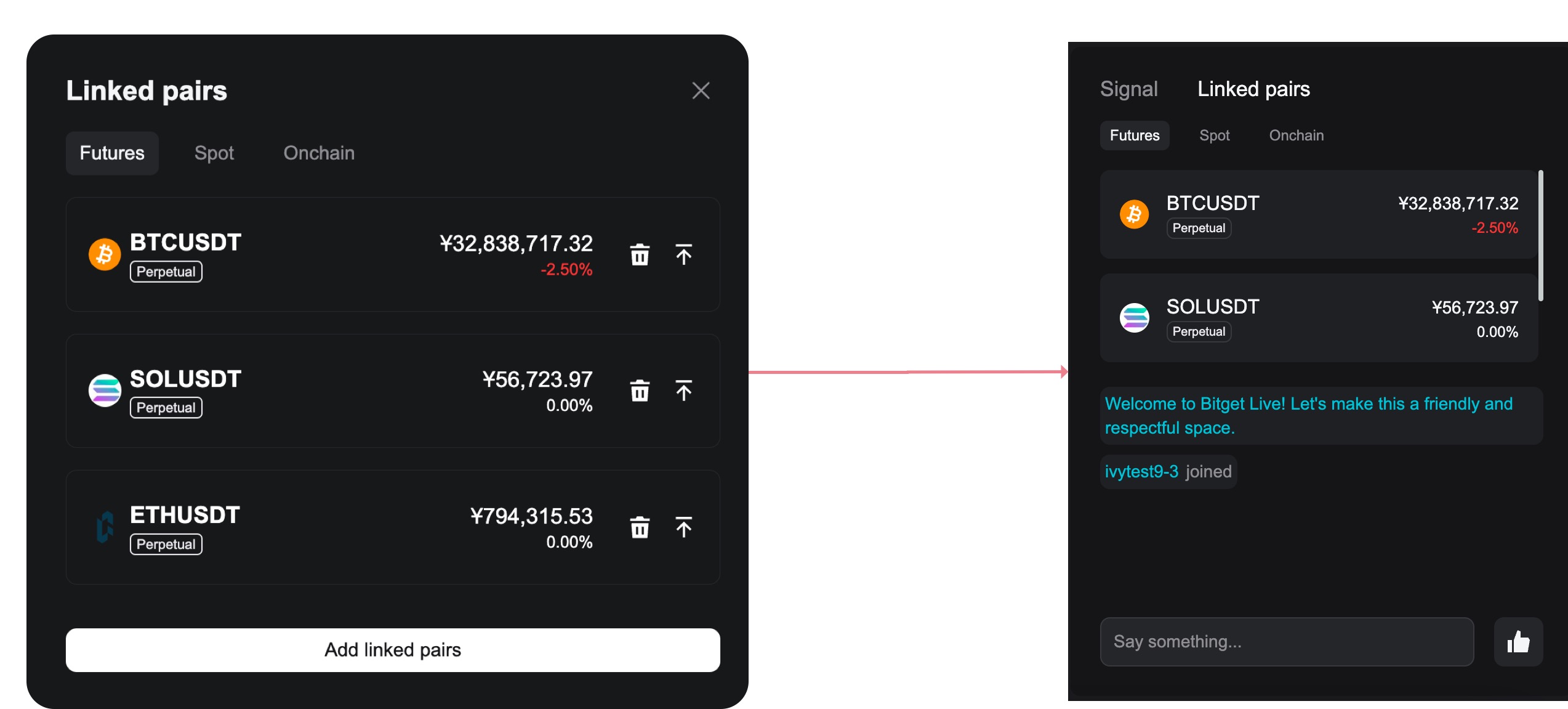 Share 13440 USDT Prize Pool on Bitget Live Trading Competition image 2