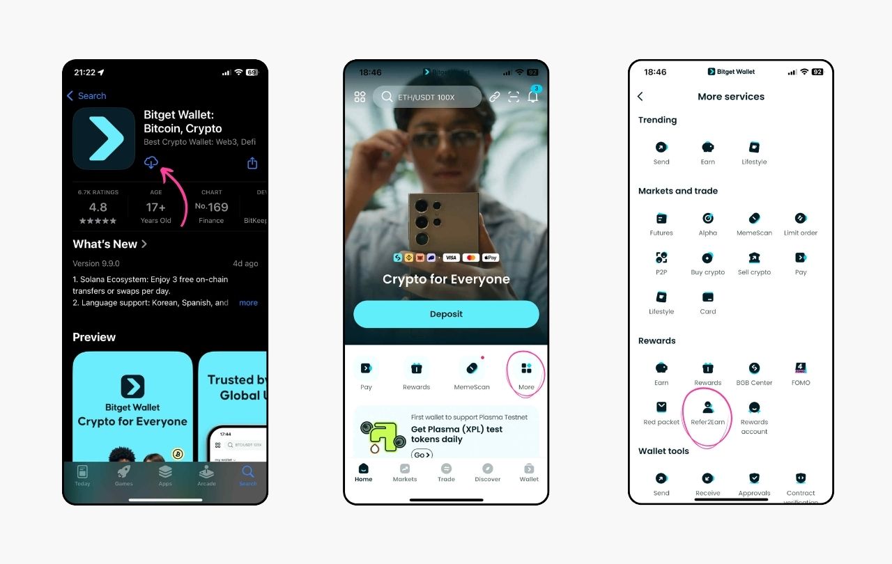 如何邀请好友加入 Bitget Wallet：2025年好友邀请完整指南 image 1
