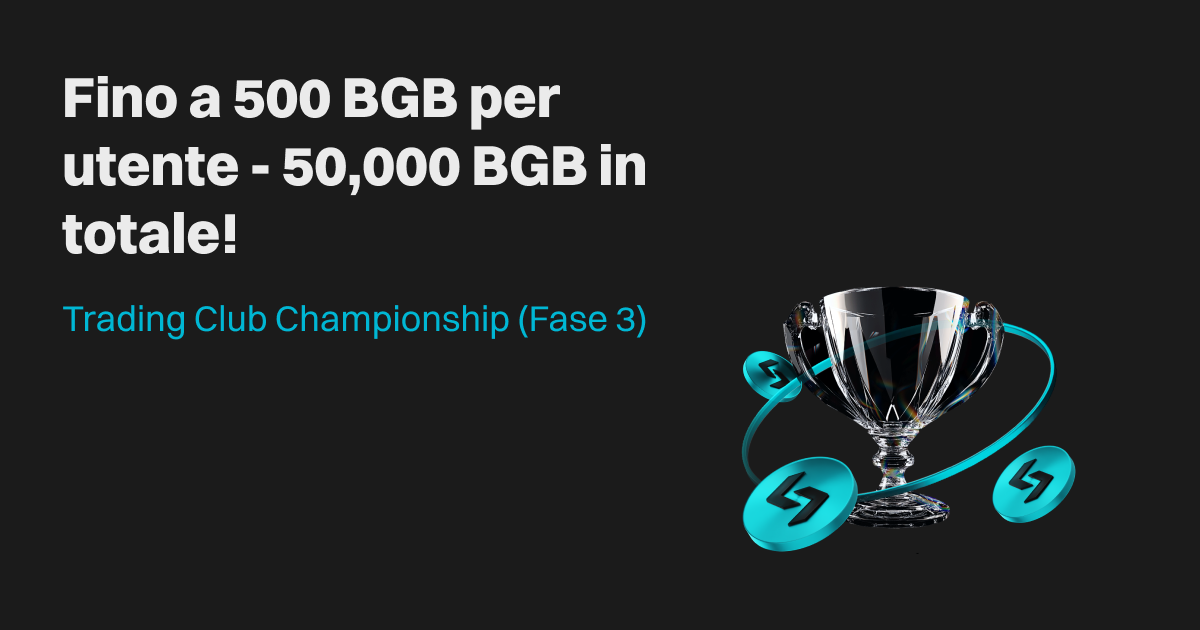 Bitget Trading Club Championship (Fase 3): condividi 50,000 BGB, fino a 500 BGB per utente! image 0