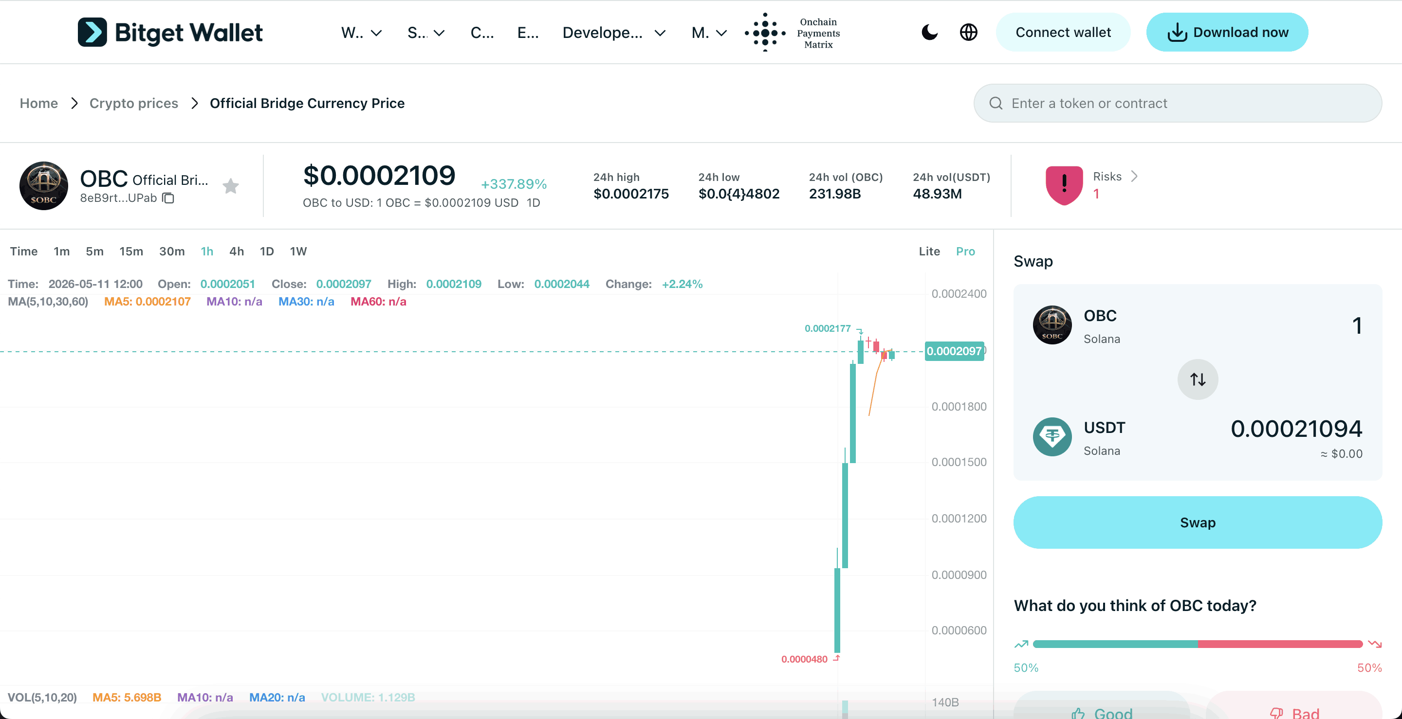 What Is Official Bridge Currency (OBC): Solana’s Cross-Chain Bridge Token Explained image 2