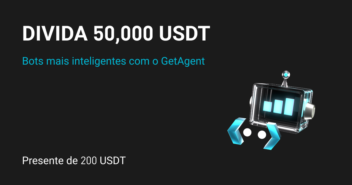 GetAgent: ganhe 200 USDT de boas-vindas e partilhe 50,000 USDT image 0