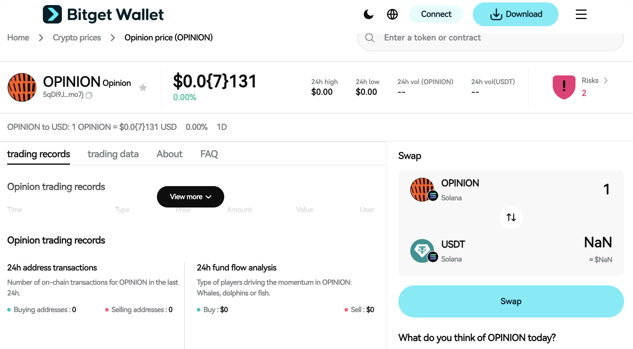Opinion (OPN) Listing and Launch Dates: Post-TGE Price Forecast Models and Early Volatility Scenarios image 1
