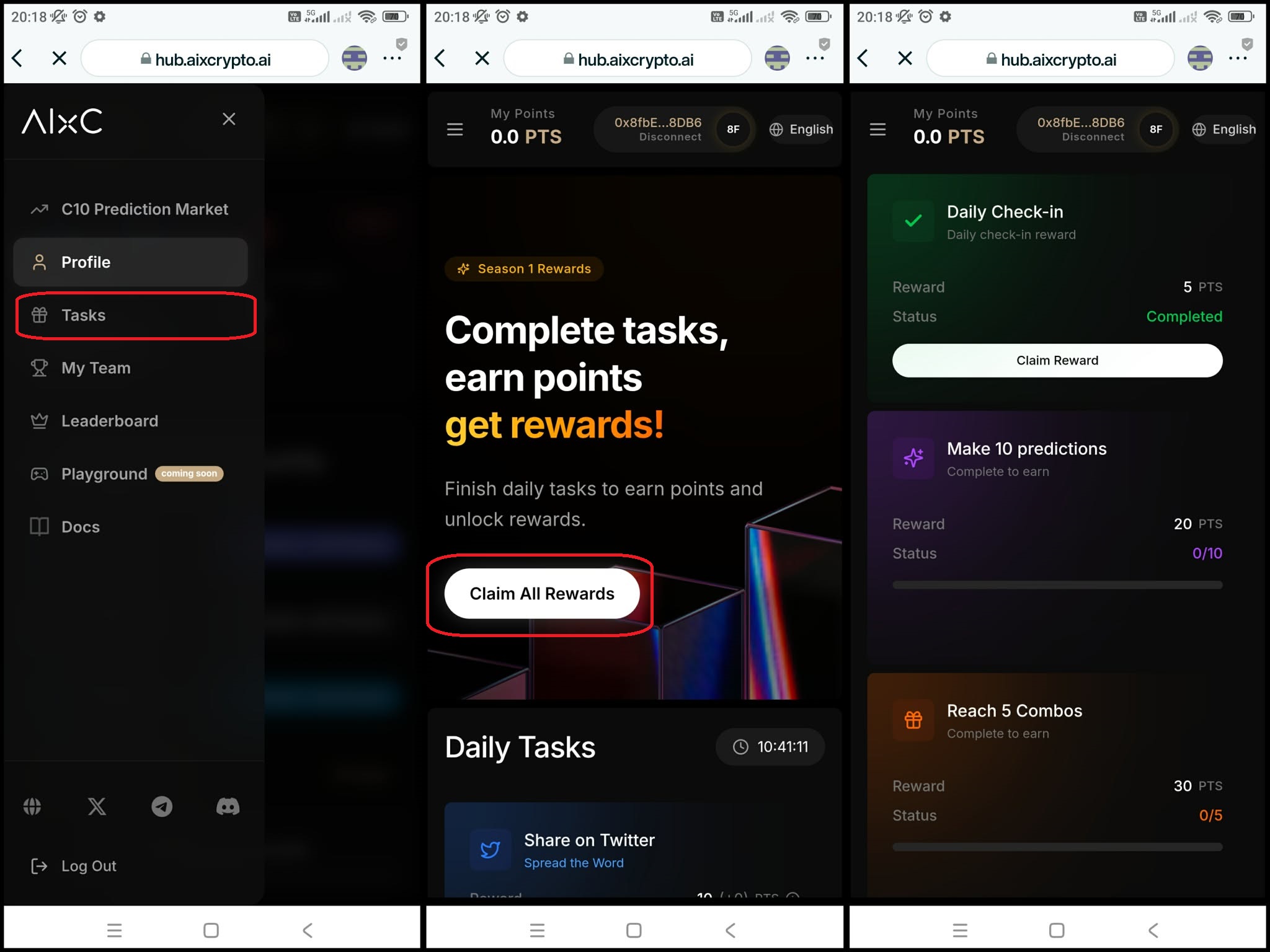 AlxC Airdrop Guide: How to Participate and Claim $AIXC Rewards image 6