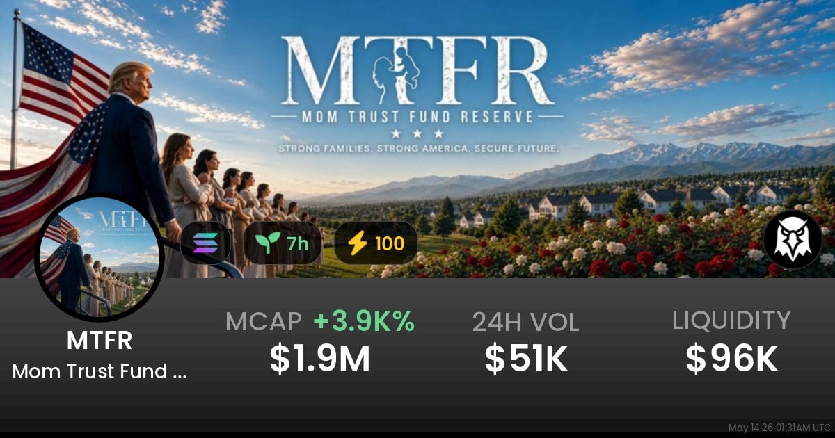 How to Buy MTFR in 2026: A Beginner’s Step-by-Step Guide to Mom Trust Fund Reserve image 1