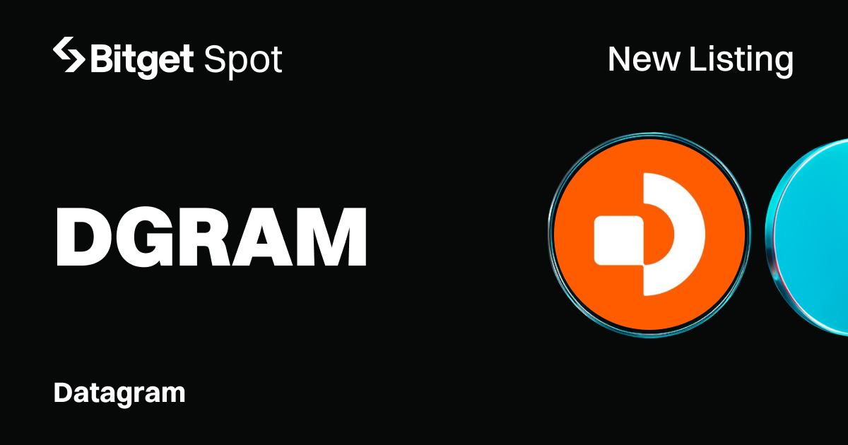 Bitget Lists Datagram (DGRAM) for Spot Trading