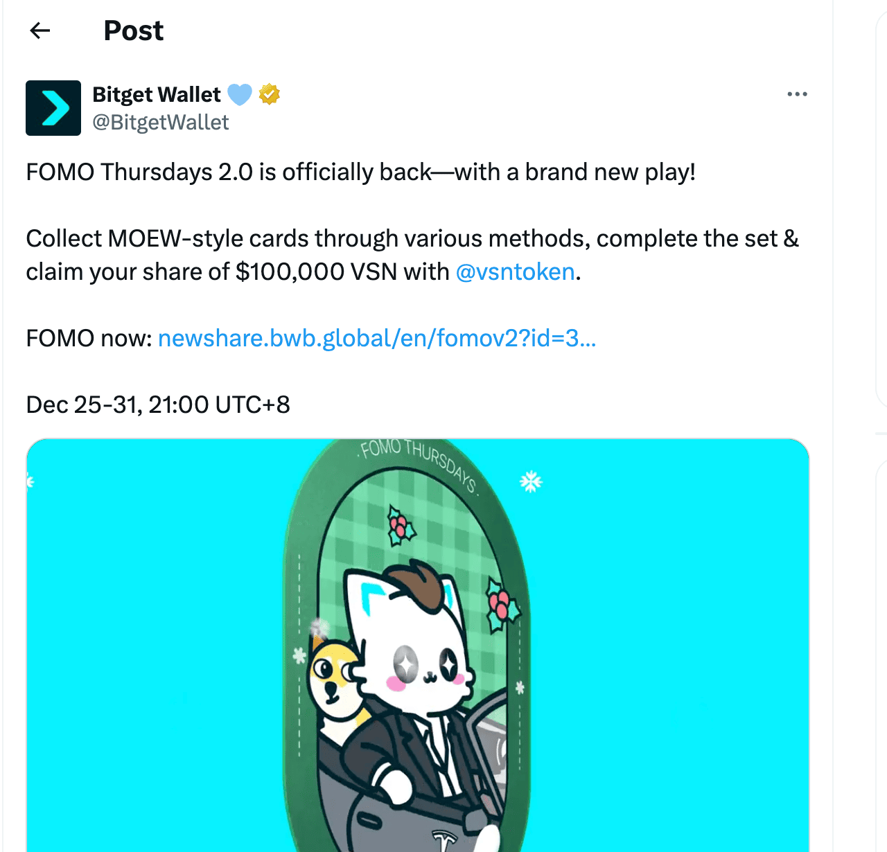 Vision ($VSN ) Airdrop Guide: How to Participate and Claim $VSN Rewards image 2