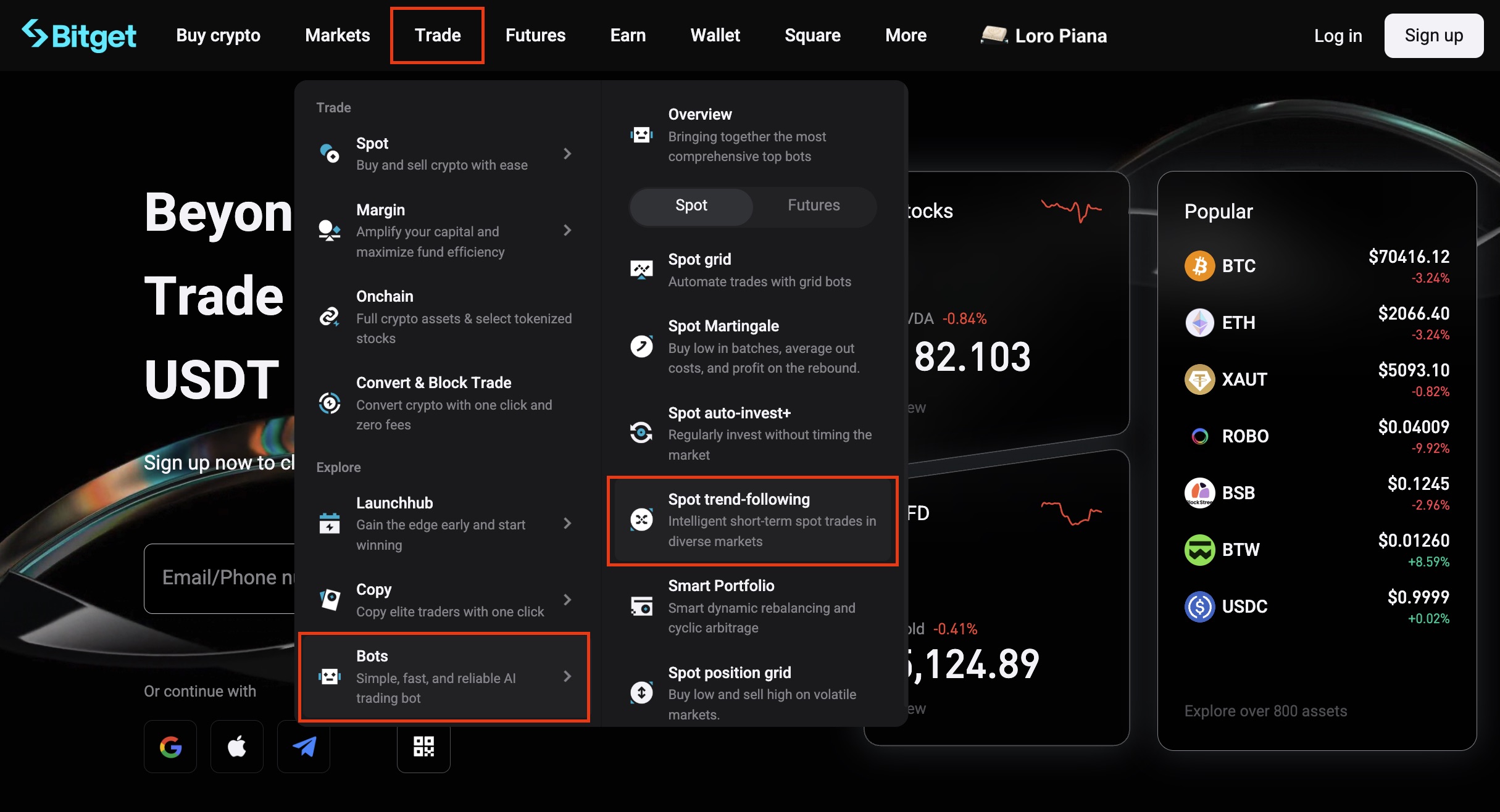 Bitget Trend-following Bot: A User's Guide image 0