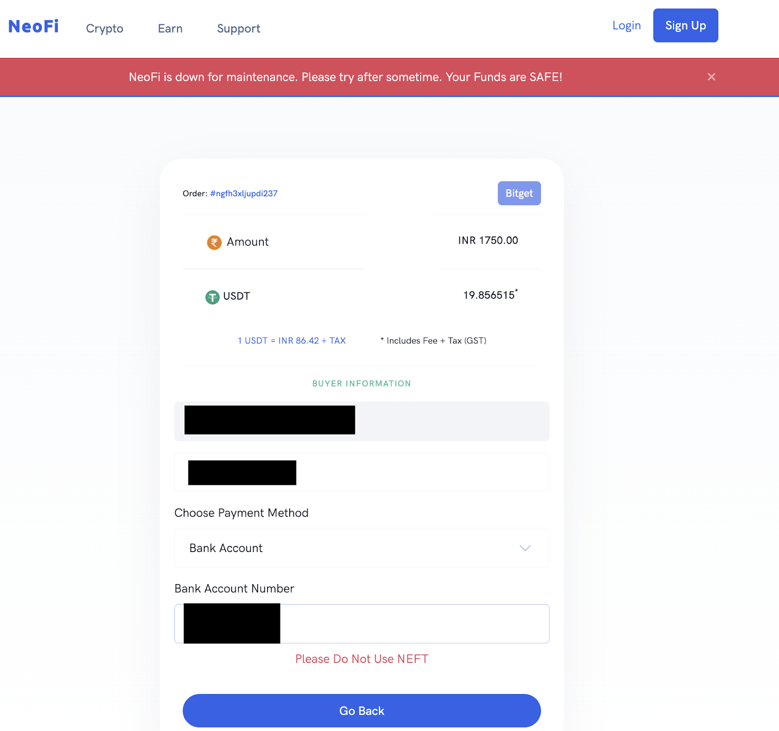 How to Use NeoFi to Buy Crypto image 3
