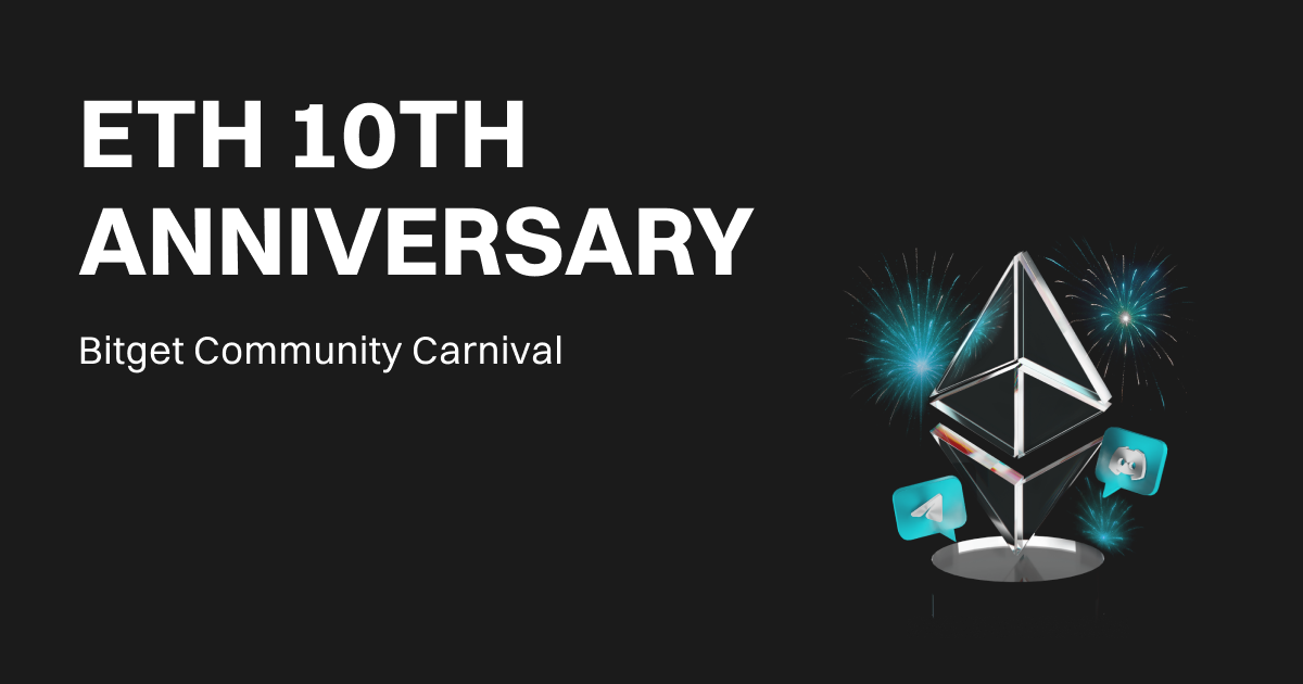 ETH 10th anniversary—Bitget community carnival image 0