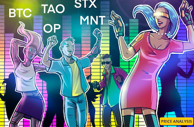 Bitcoin’s rally to $70K opens a bullish path for OP, TAO, STX and MNT