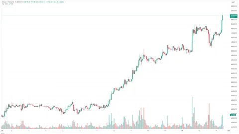 Bitcoin’s Price Explodes Above $51K, Adding $1500 in Hours