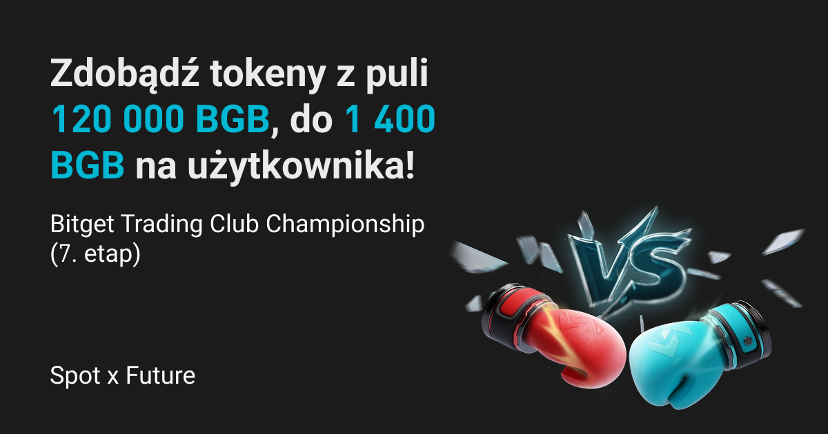 Bitget Trading Club Championship (7. etap) — handluj na rynkach spot i futures, aby zdobyć udział w puli 120 000 BGB, do 1 400 BGB na użytkownika! image 0