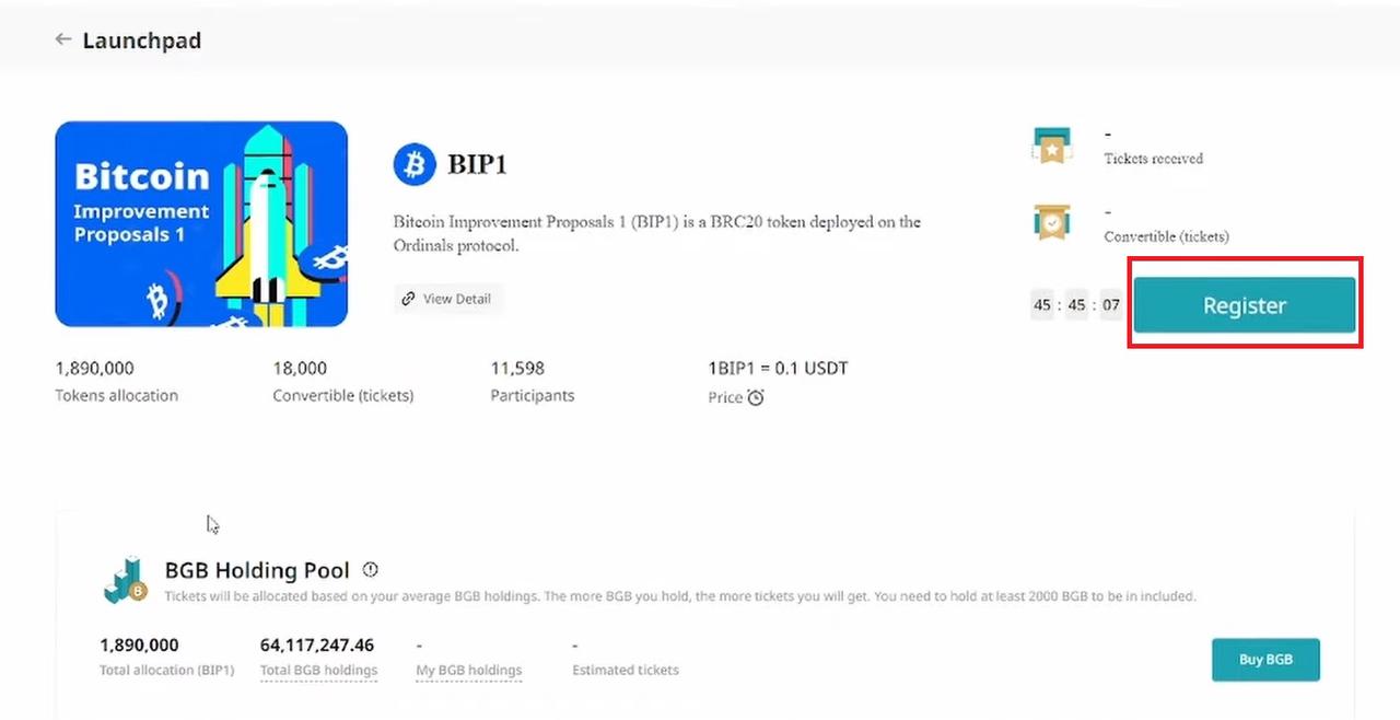 Buy and Earn Hot New Tokens Directly on Bitget Launchpad image 1