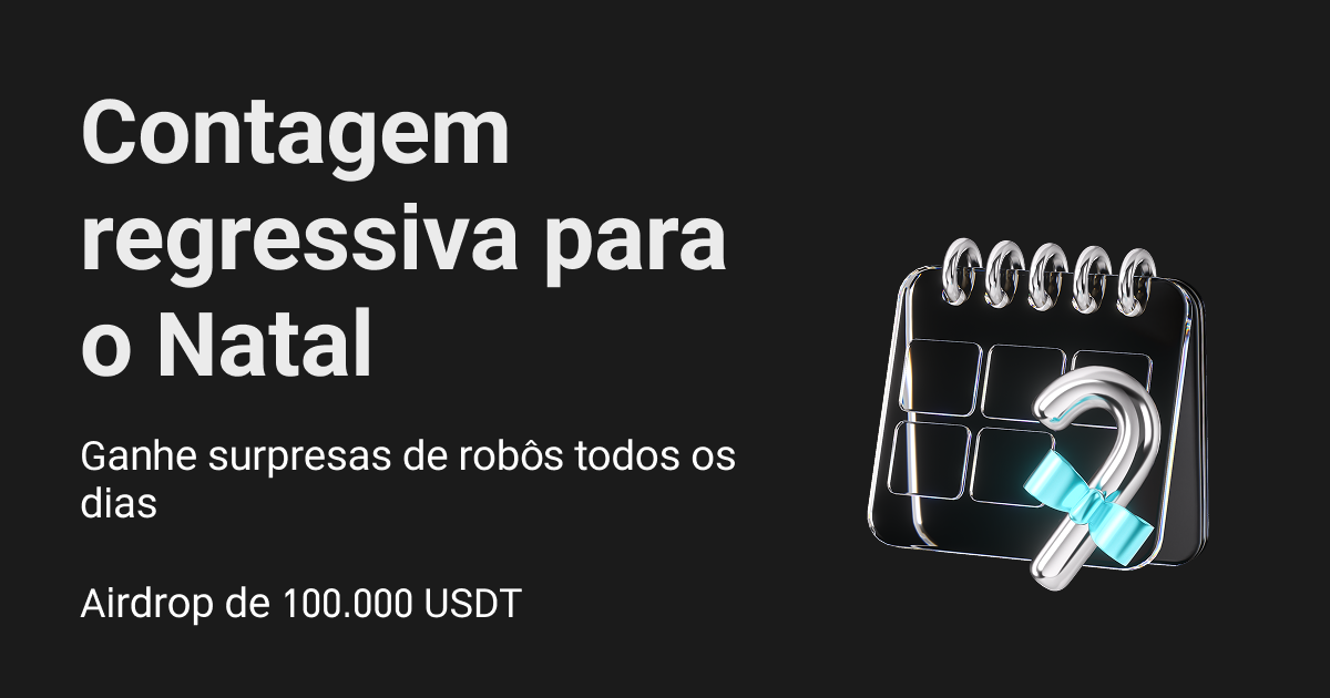 Já é Natal na Bitget: ganhe Caixas Misteriosas todos os dias com robôs e parte de 100.000 USDT! image 0