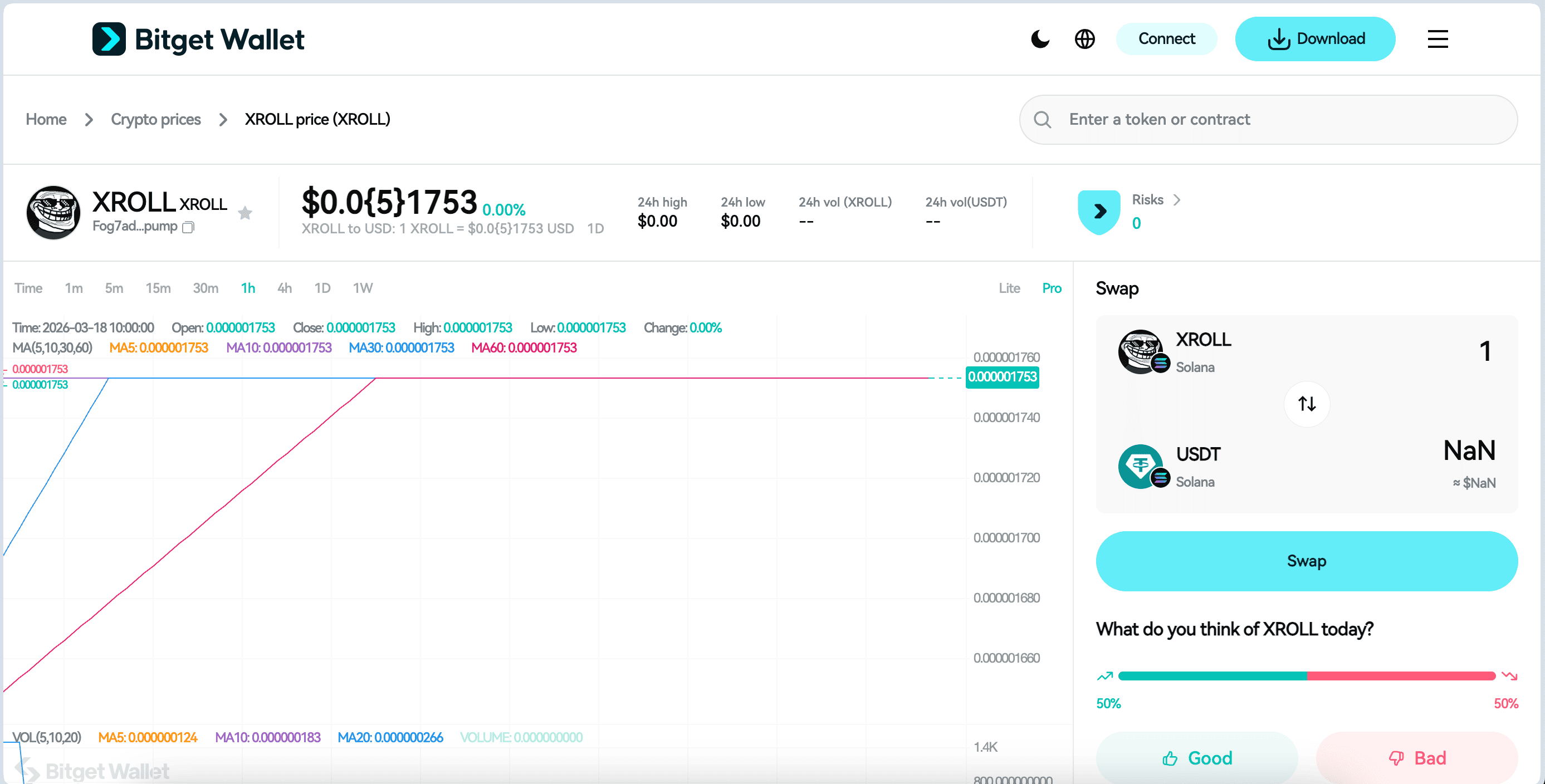 What is XROLL (XROLL): A Beginner’s Guide to Trading an Unverified Solana Memecoin image 2