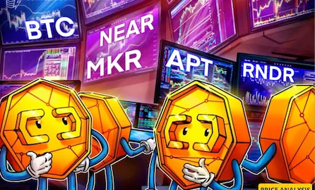 Bitcoin price consolidation preps NEAR, APT, RNDR and MKR for more upside