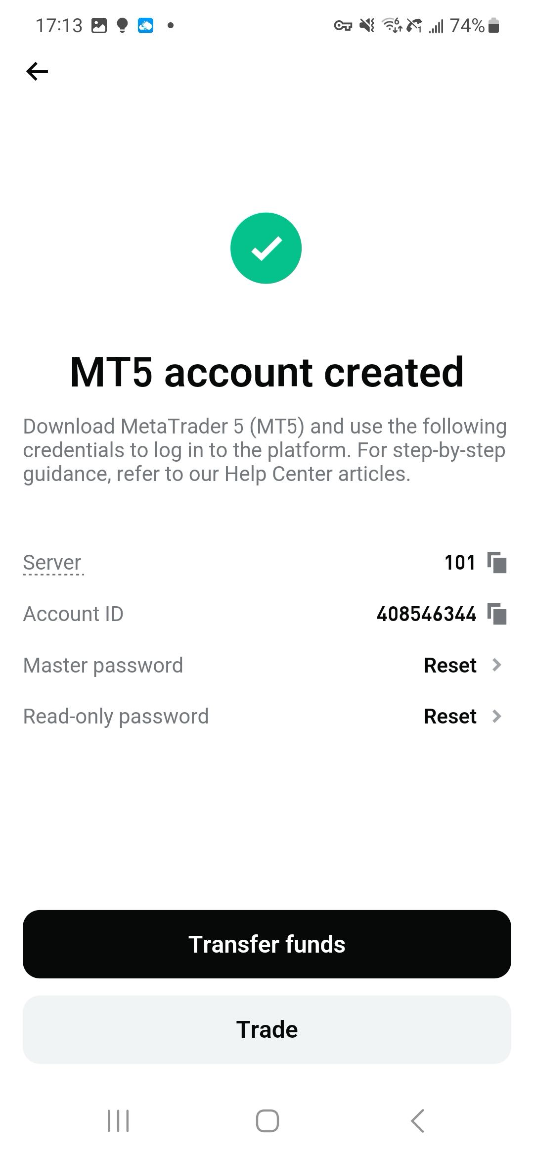 Comment créer un compte Bitget MT5 ? image 2