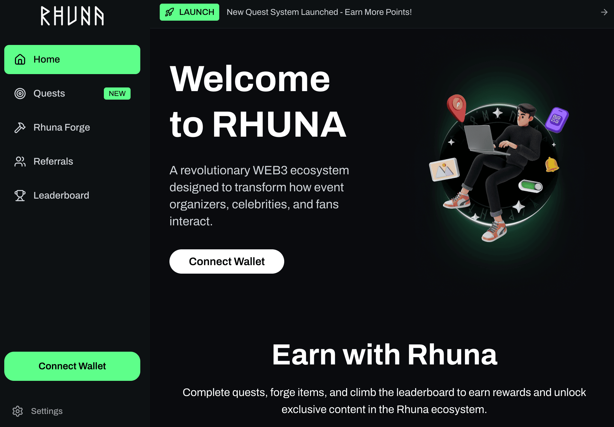 Rhuna Airdrop Guide: How to Participate and Claim $RHUNA Rewards image 2
