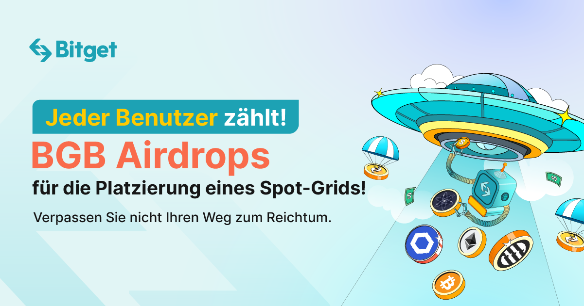 Jeder Nutzer zählt! BGB Airdrops für die Durchführung eines Spot-Grid-Trades! image 0