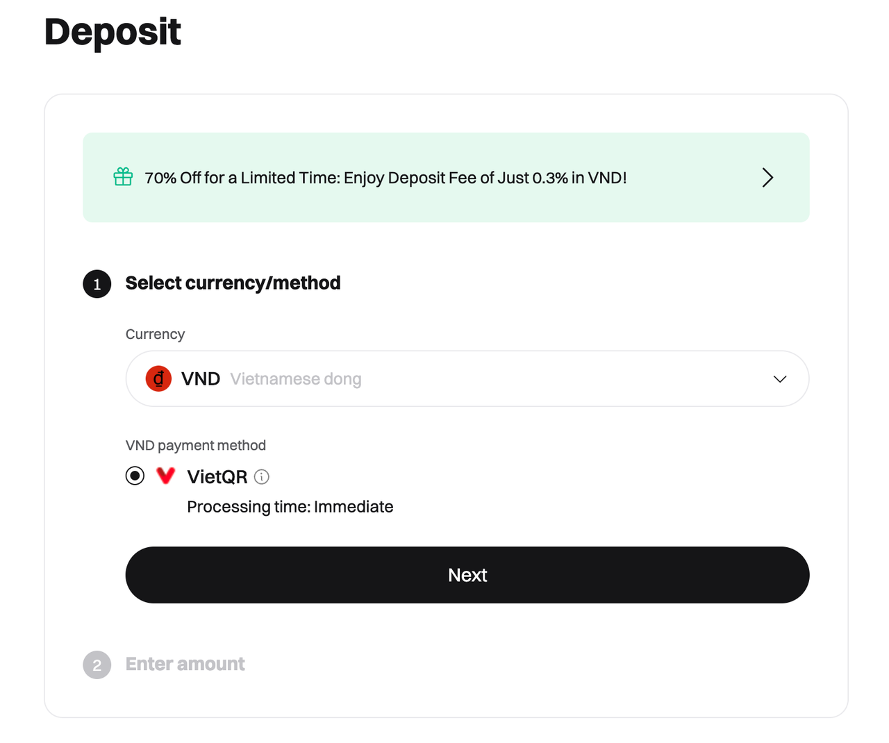 How to Deposit VND on Bitget? - Website Guide image 1