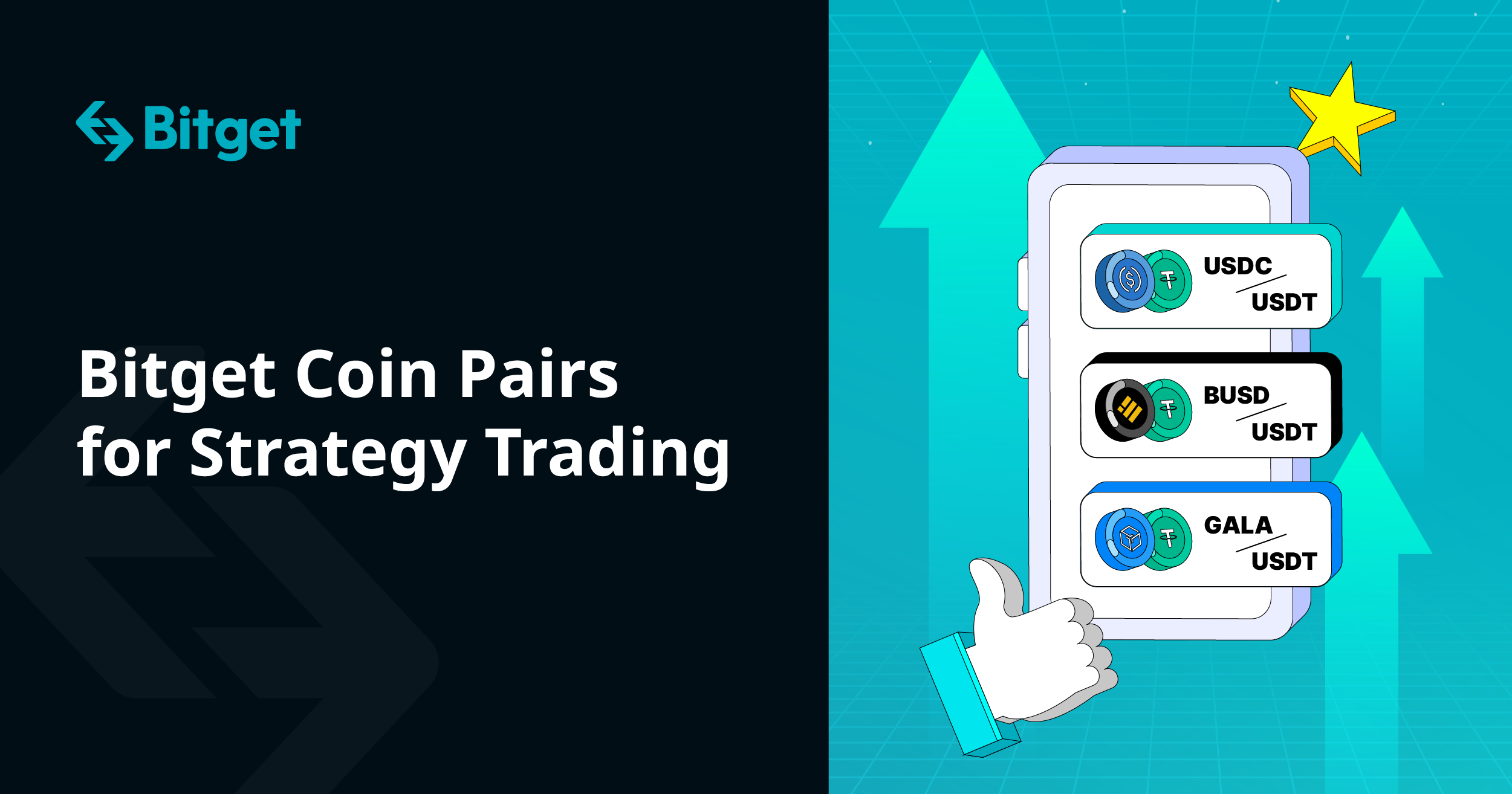 Bitget Coin Pairs for Strategy Trading