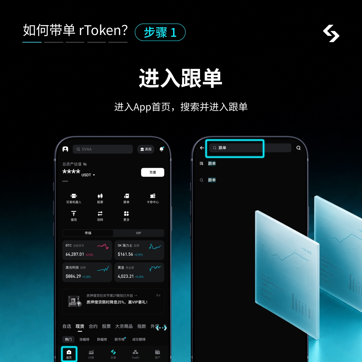 Bitget rToken 跟单交易教程：从设置到首笔交易 image 2
