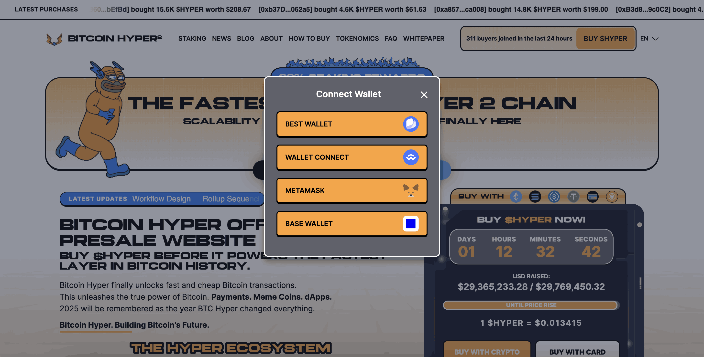 How to Buy Bitcoin Hyper (HYPER) Before TGE: The Complete 2026 Presale Guide image 4