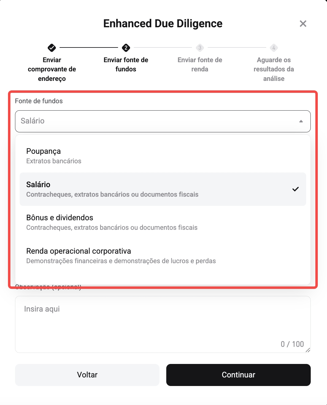 Como concluir a Enhanced Due Diligence (EDD) da minha conta Bitget? – Guia do site