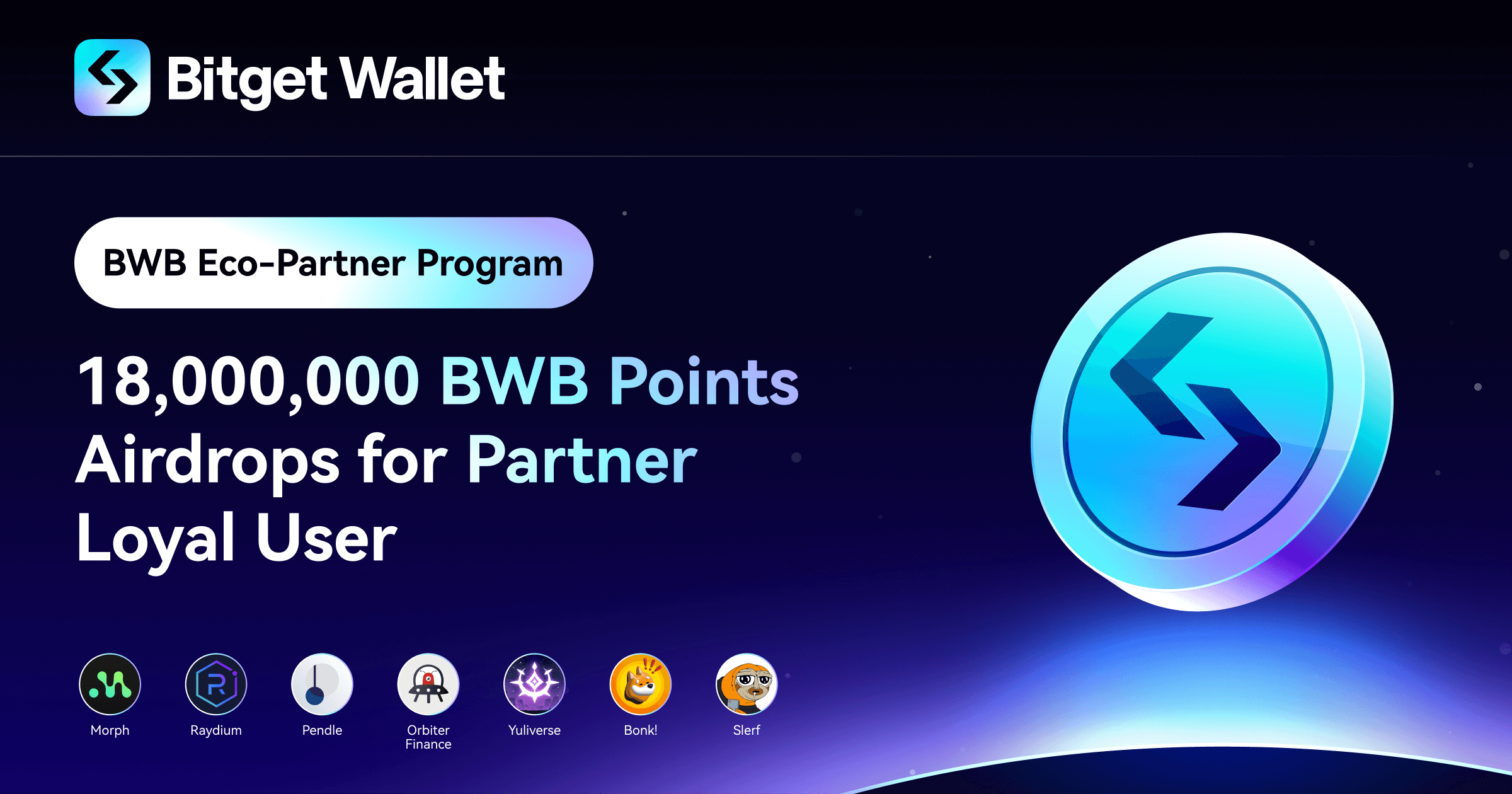 BWB Ecosystem Partner Program: Exclusive 18 Million BWB Points Airdrop for Loyal Users! image 0