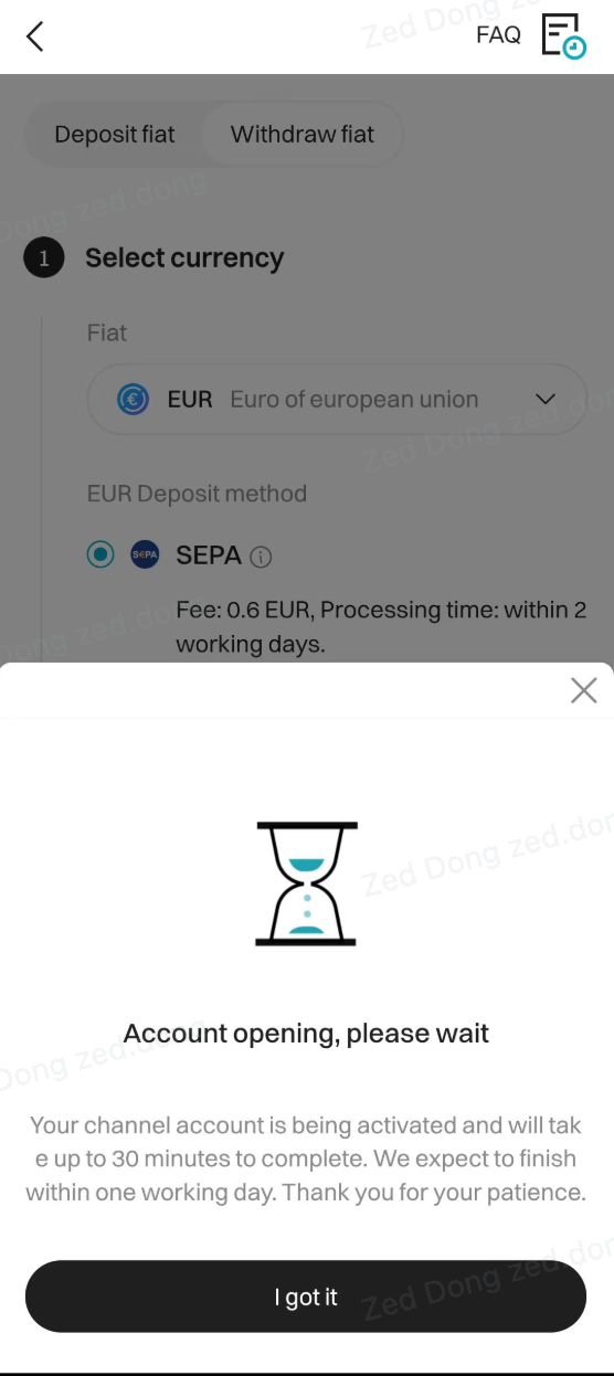 Making Bank Deposits and Withdrawals on Bitget App image 9