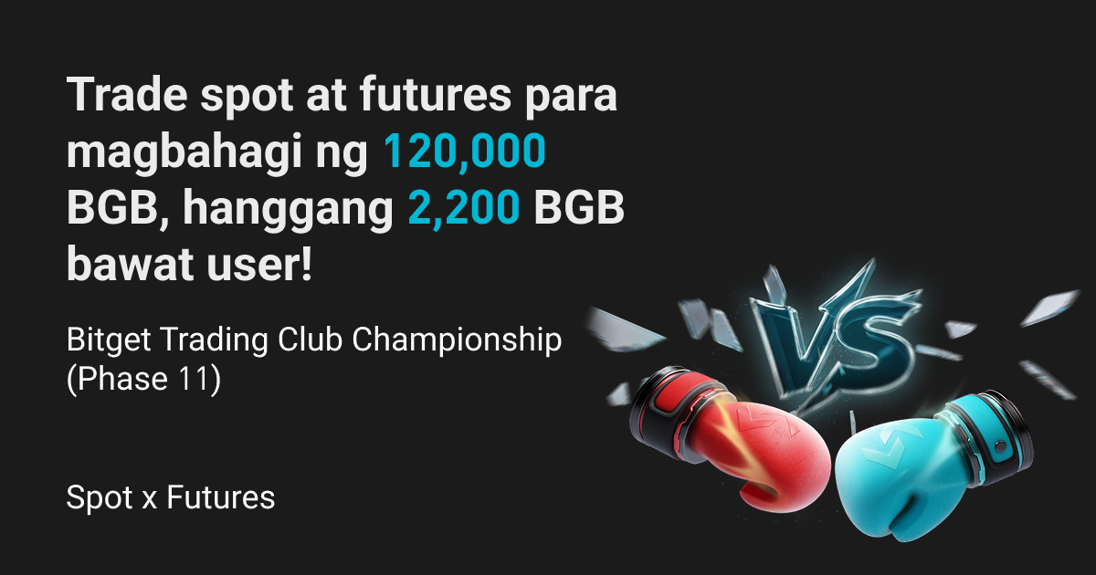 Bitget Trading Club Championship (Phase 11)—Trade spot at futures para magbahagi ng 120,000 BGB, hanggang 2,200 BGB bawat user! image 0