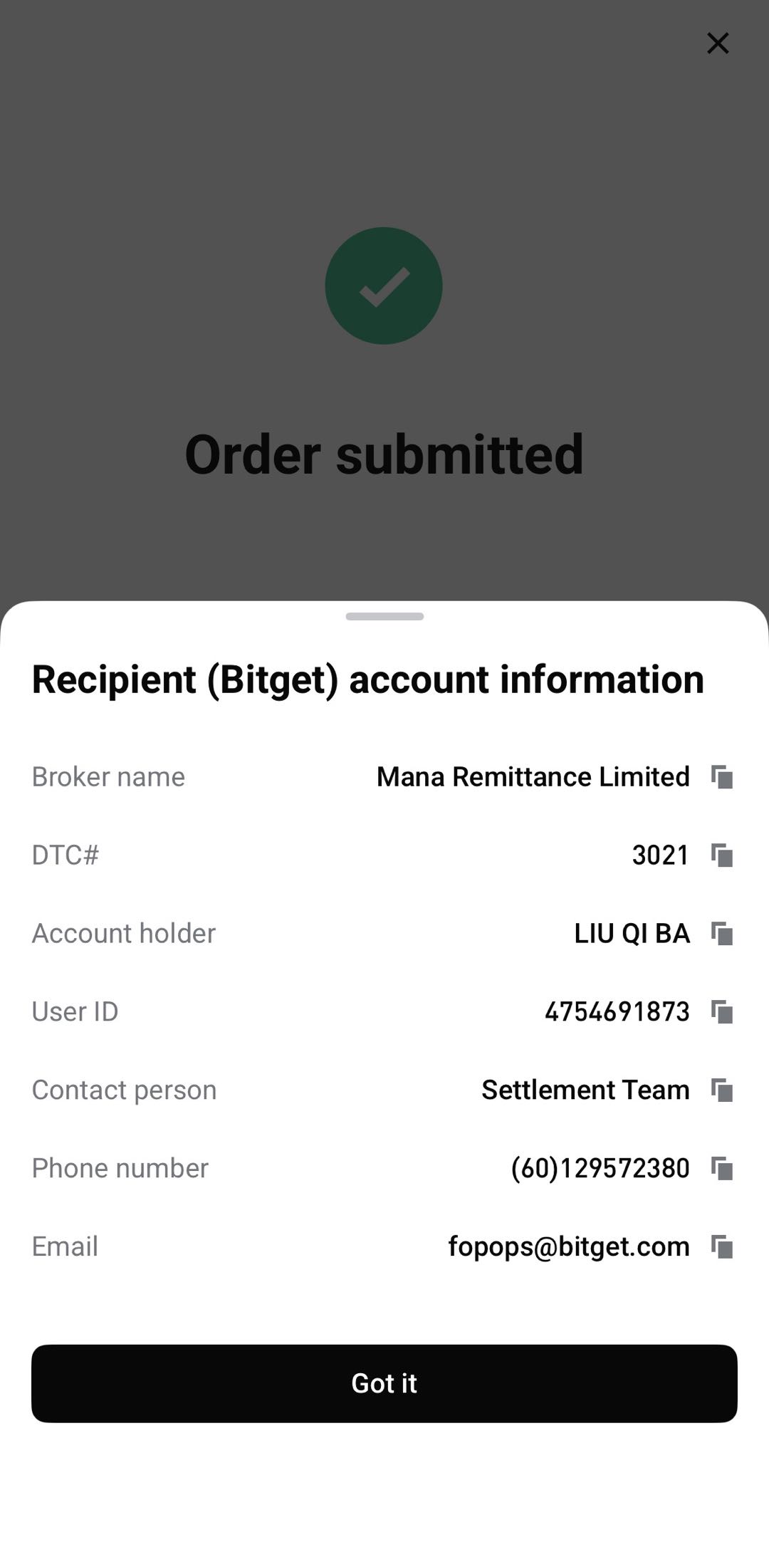 Comment transférer vos actions sur Bitget: un guide étape par étape image 8