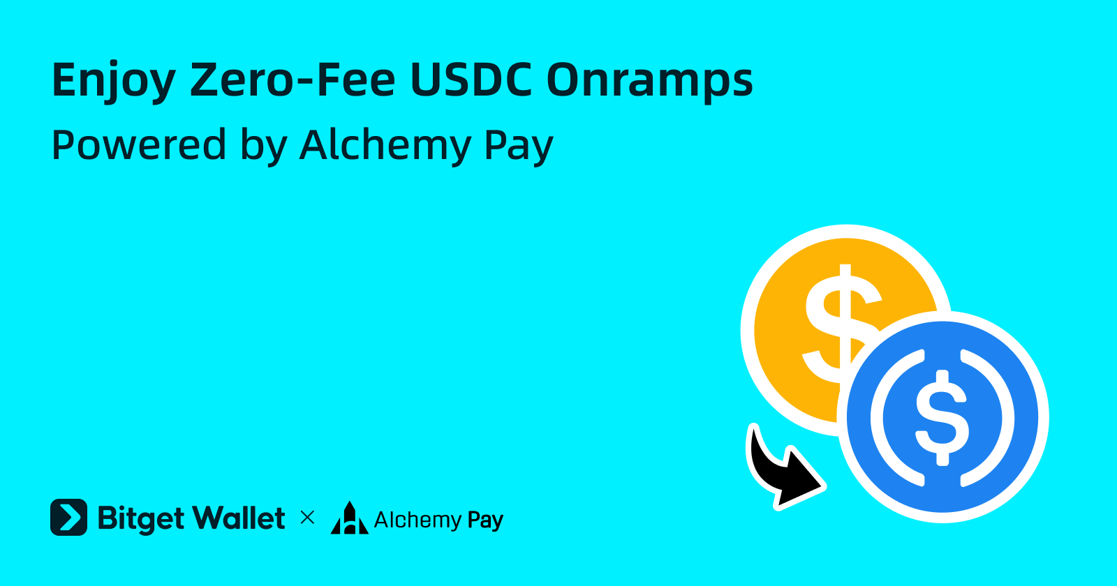 Enjoy Zero-Fee USDC Onramps via Alchemy Pay for a Limited Time
