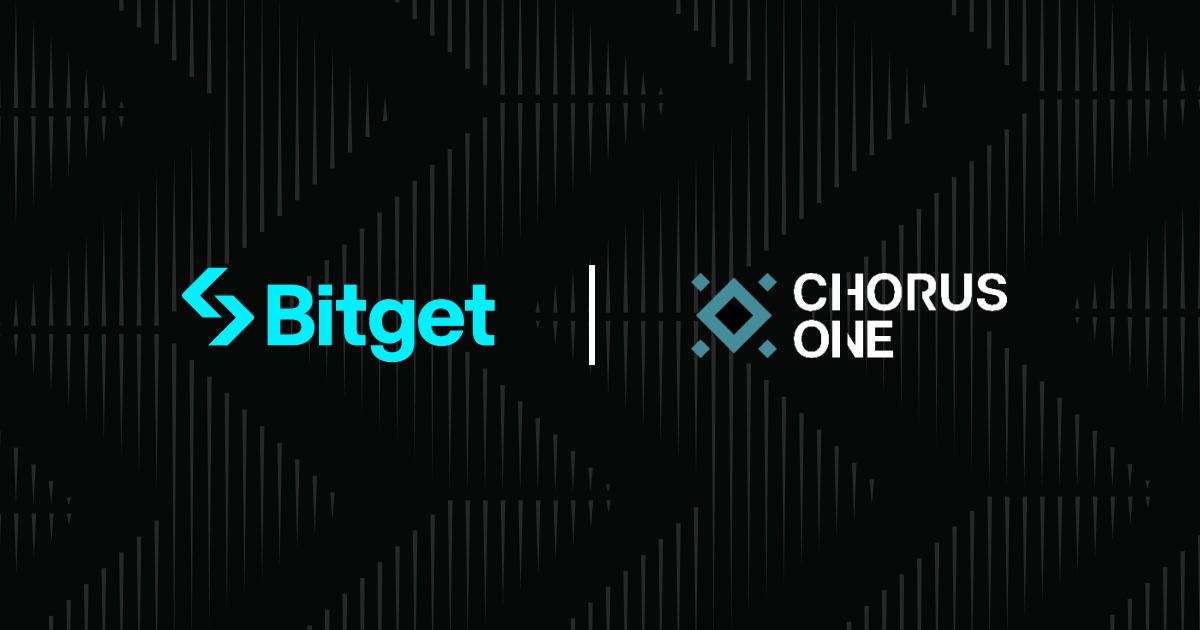 Chorus One and Bitget Partner to Bring Industry-Leading Staking to Cosmos Ecosystem