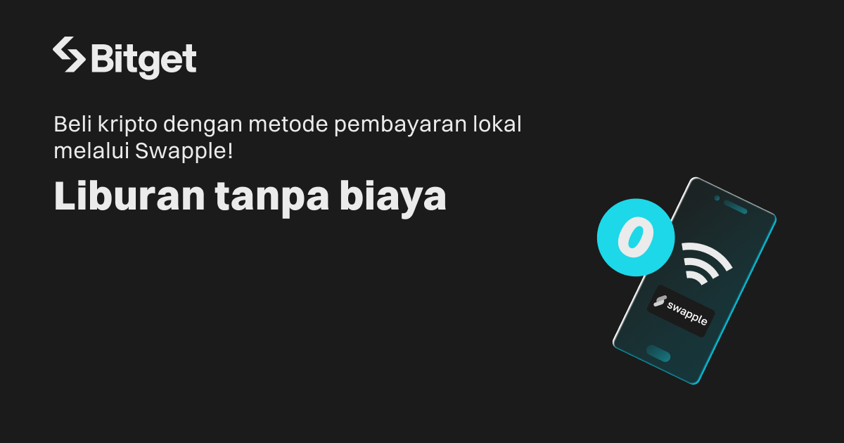 Liburan tanpa biaya: Beli kripto dengan metode pembayaran lokal melalui Swapple! image 0