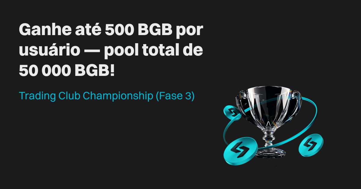 Campeonato do Clube de Trading da Bitget (Fase 3) - Ganhe parte de 50.000 BGB (até 500 BGB por usuário)! image 0