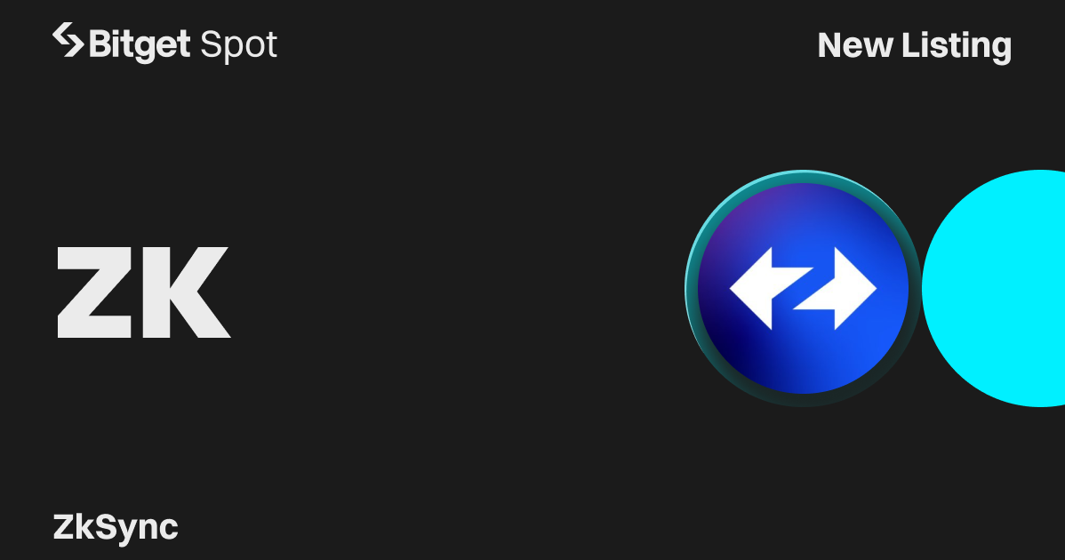 Bitget niêm yết token ZkSync (ZK) trên PoolX