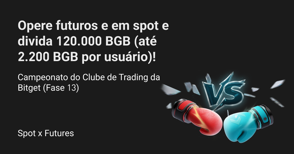 Campeonato do Clube de Trading da Bitget (Fase 13) - Opere futuros e em spot e divida 120.000 BGB (até 2.200 BGB por usuário)! image 0
