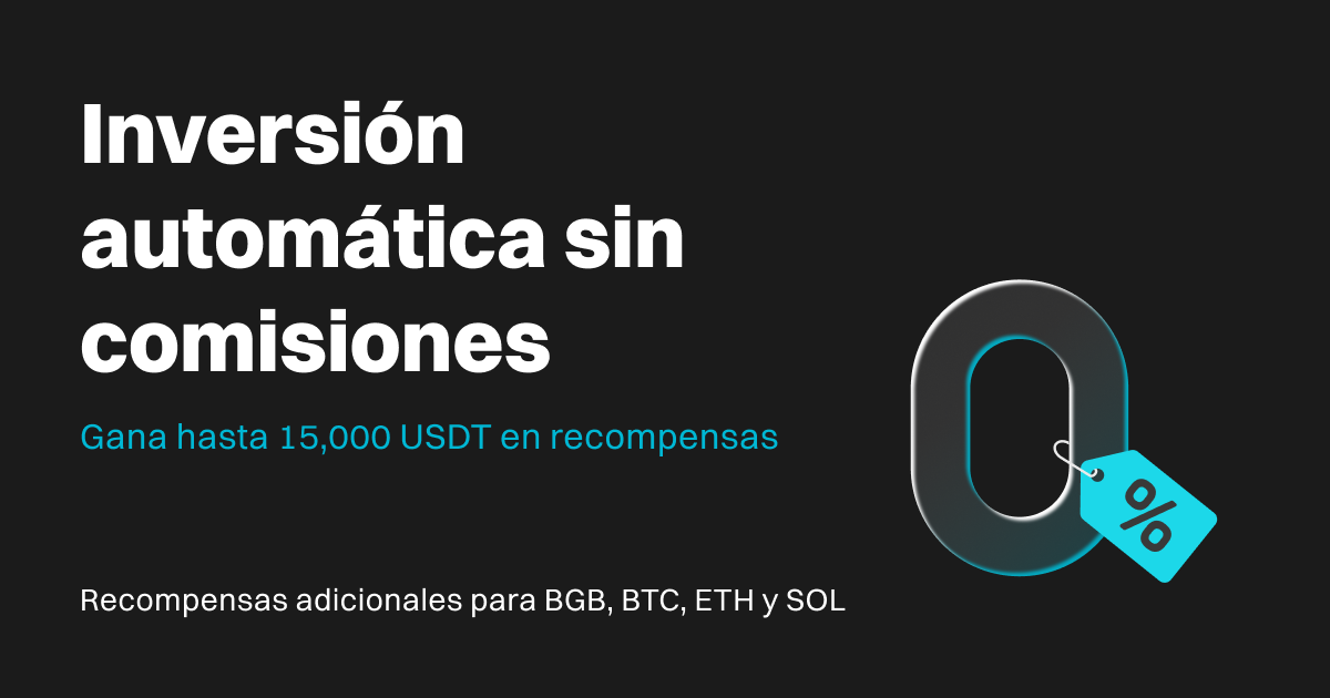 Haz una inversión automática sin comisiones y gana hasta 15,000 USDT en recompensas image 0