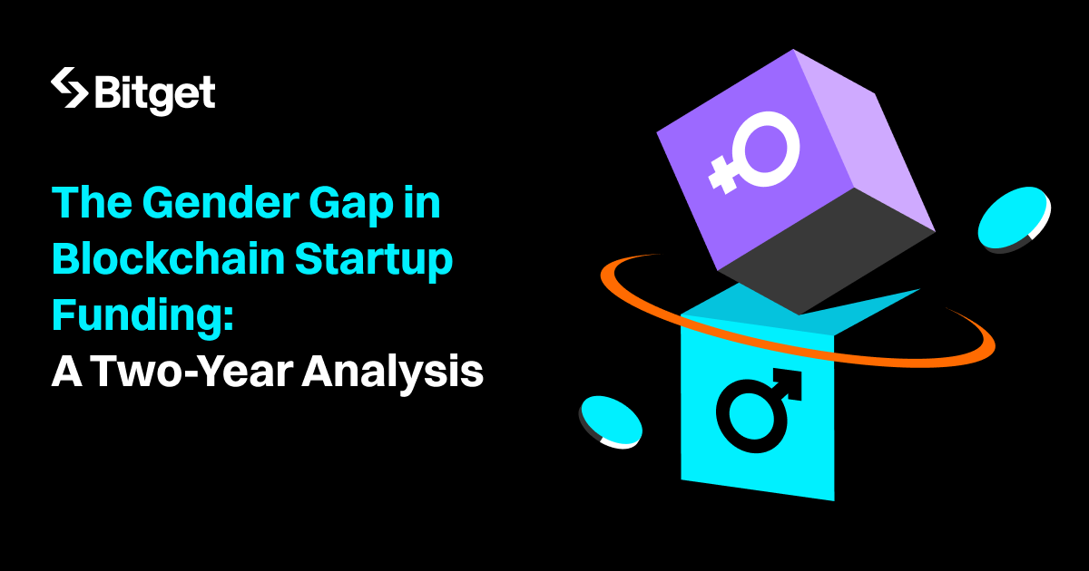 Bitget Report: Blockchain Market Funding Shows Limited Gender Diversity, Female-led Startups Raise Only 6% Of Overall Funds