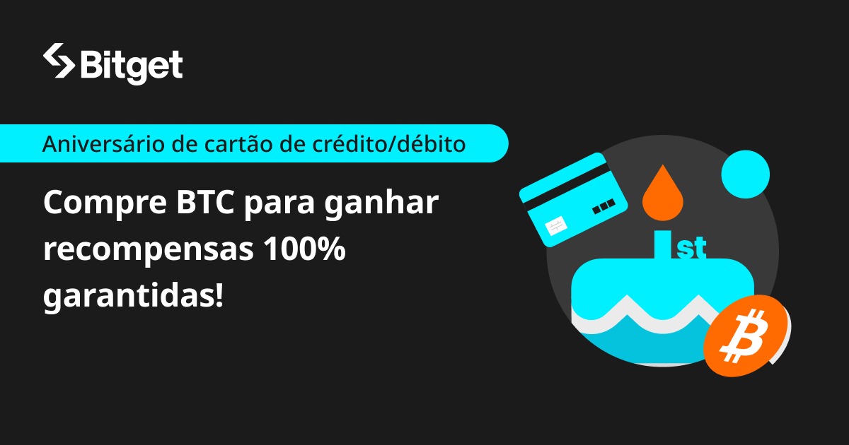 Aniversário de cartão de crédito/débito - compre BTC para ganhar recompensas 100% garantidas! image 0