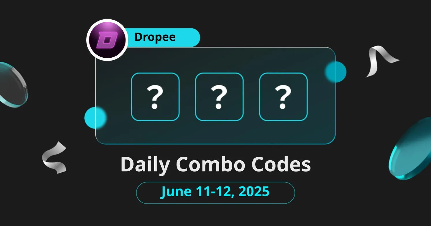 Today's Dropee Question of the Day & Daily Combo Code for June 11-12, 2026
